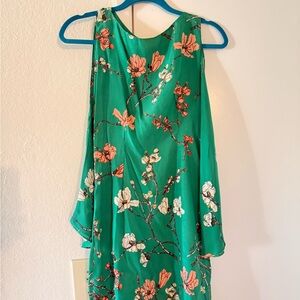 Zara | Dresses | Womens Brand New Zara Mint Green Dress With Ruffle Sleeves  Size Small | Poshmark